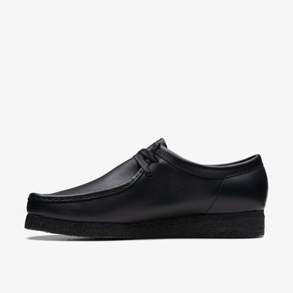 Clarks Wallabee Black Leather