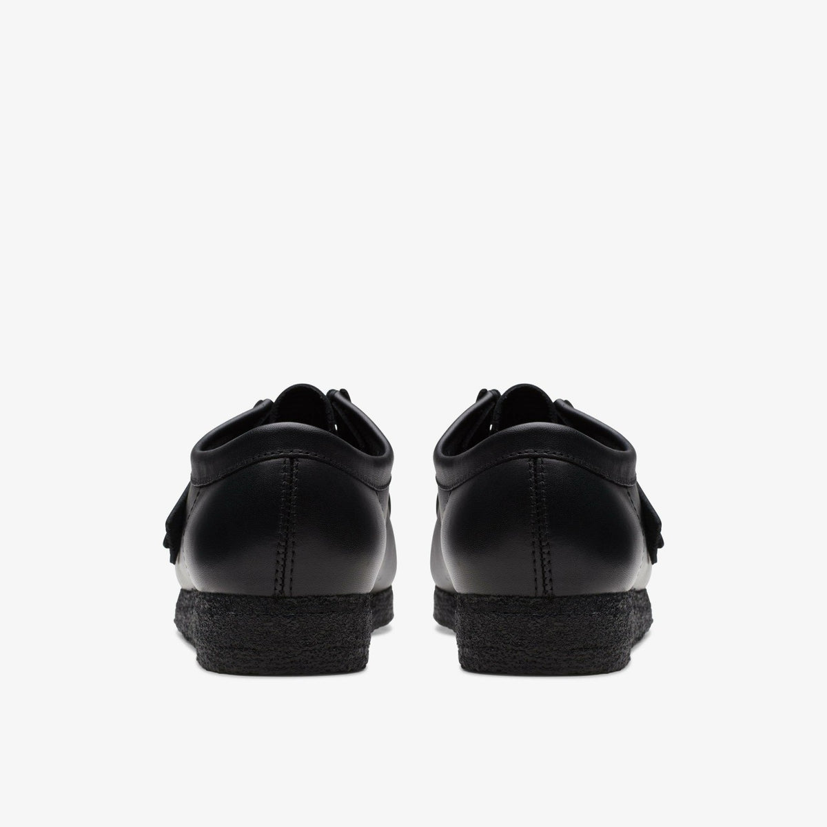 Clarks Wallabee Black Leather