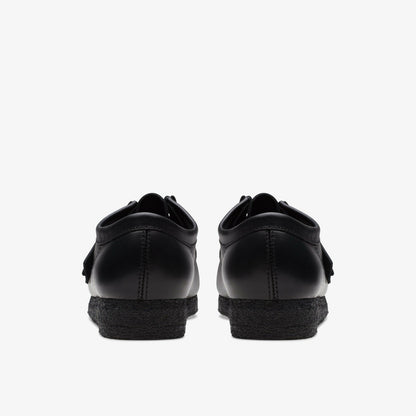 Clarks Wallabee Black Leather