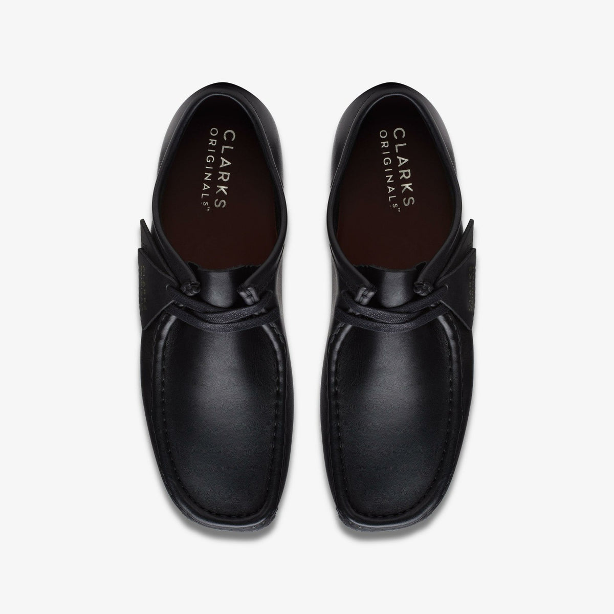 Clarks Wallabee Black Leather