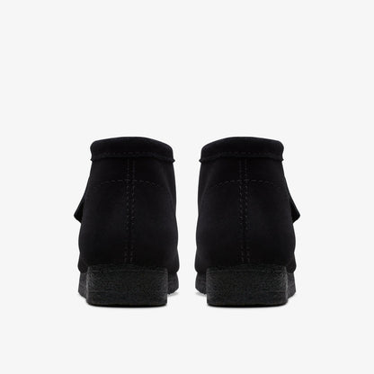 Clarks Wallabee Boot Black Suede