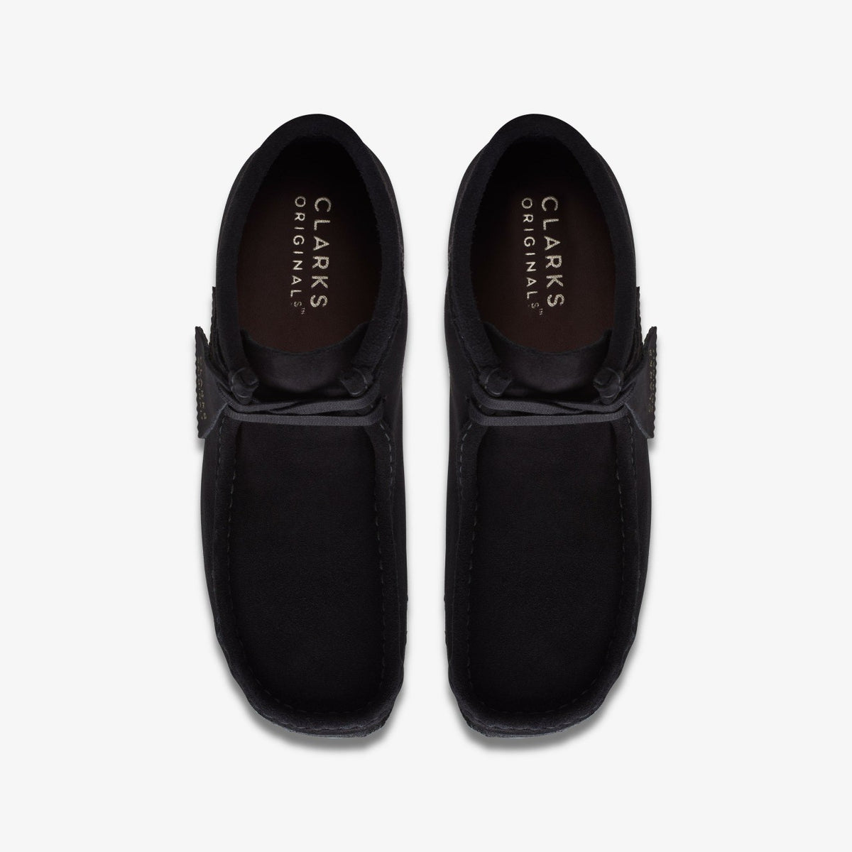 Clarks Wallabee Boot Black Suede