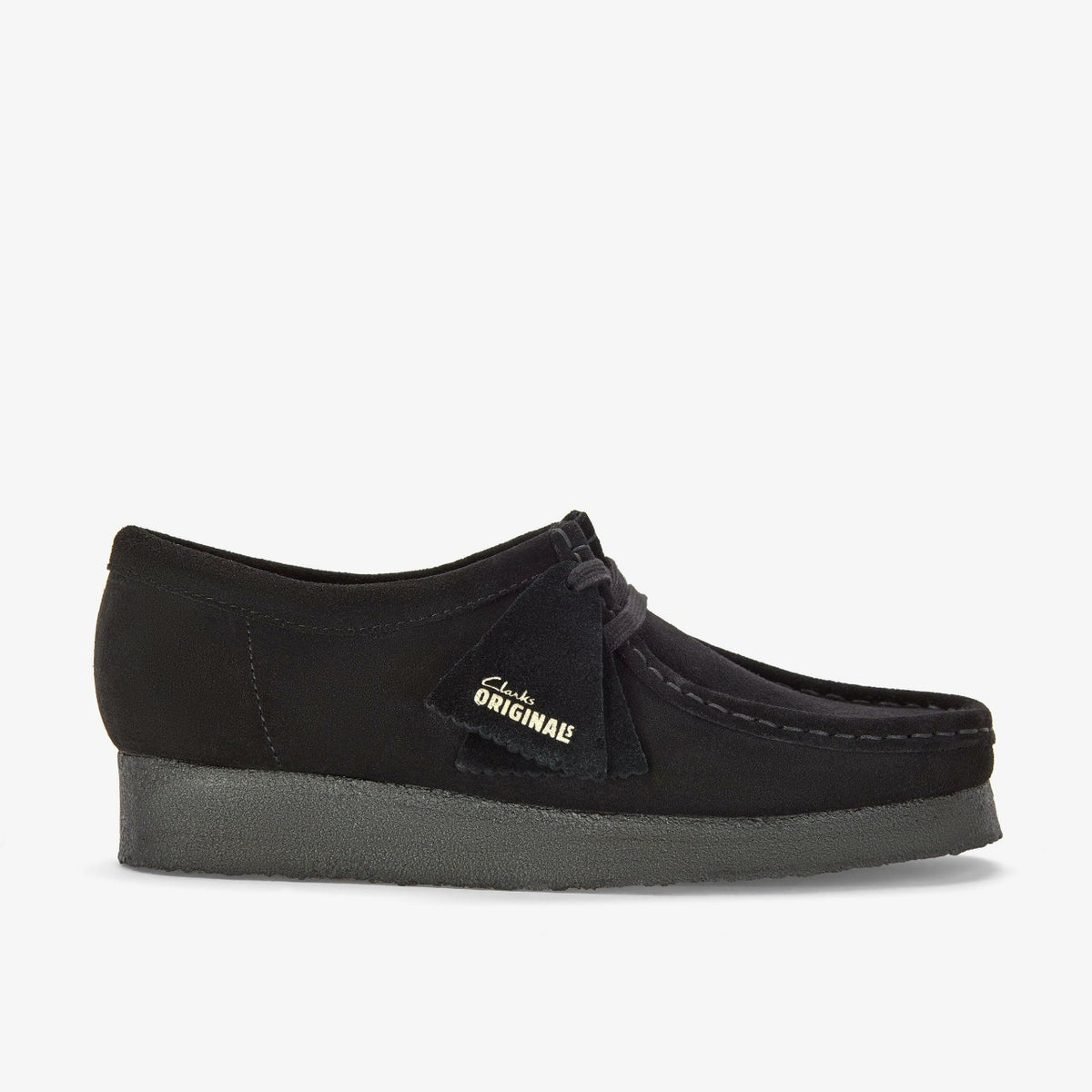 Clarks Wallabee Black Suede