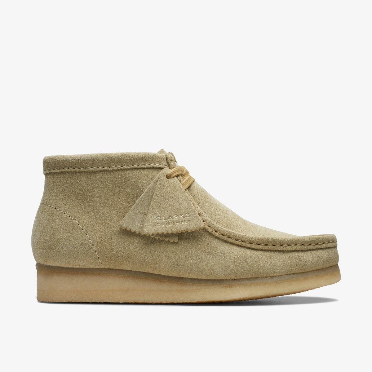 Clarks Wallabee Boot Maple Suede