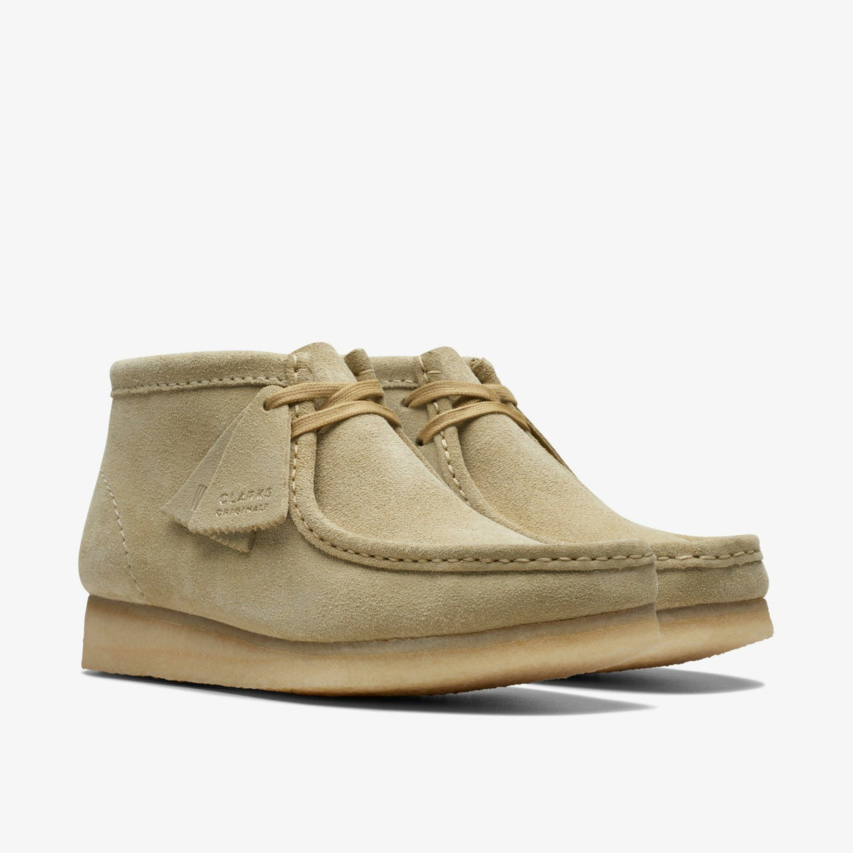 Clarks Wallabee Boot Maple Suede