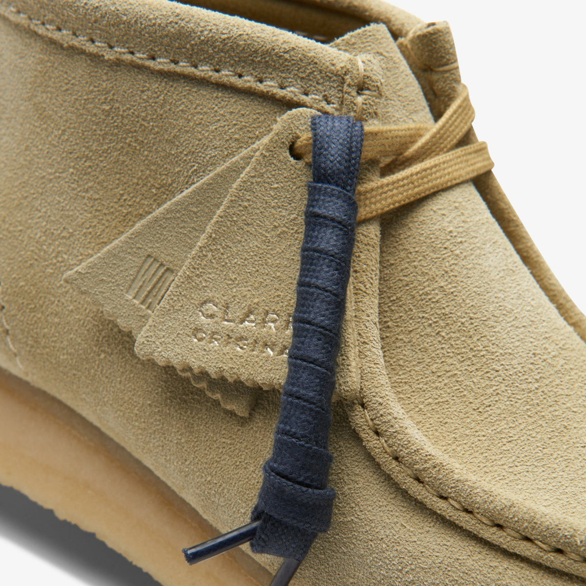 Clarks Wallabee Boot Maple Suede