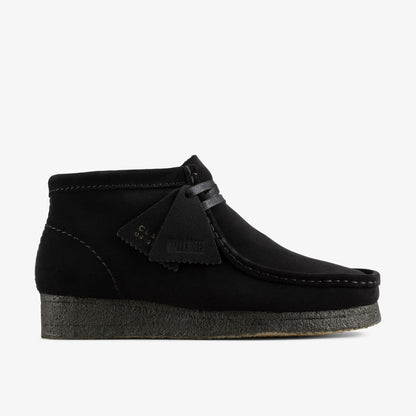 Clarks Wallabee Boot Black Suede