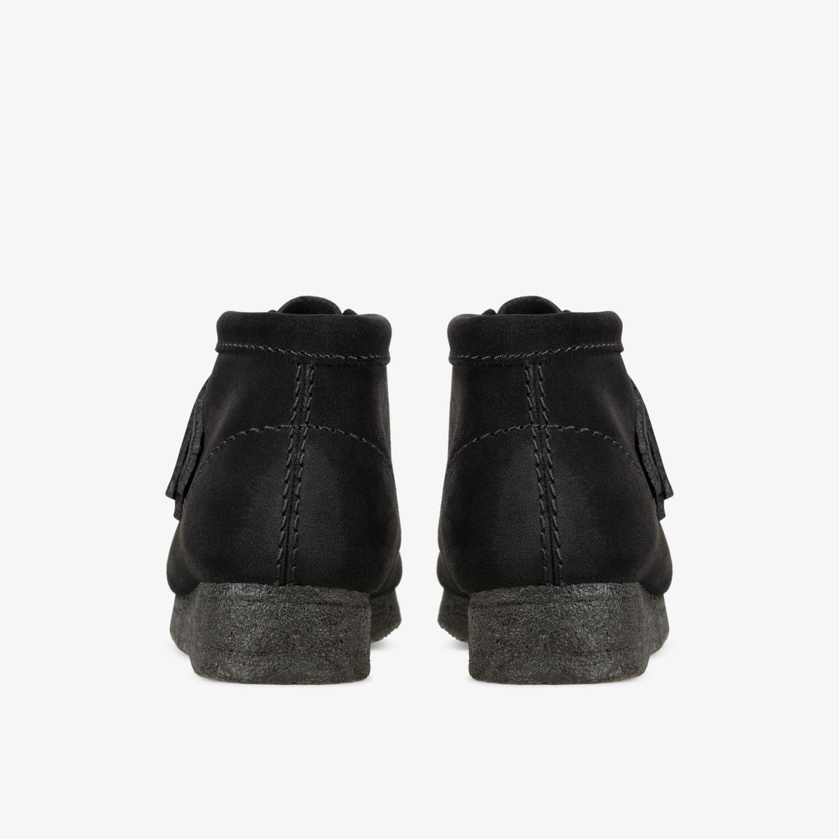 Clarks Wallabee Boot Black Suede