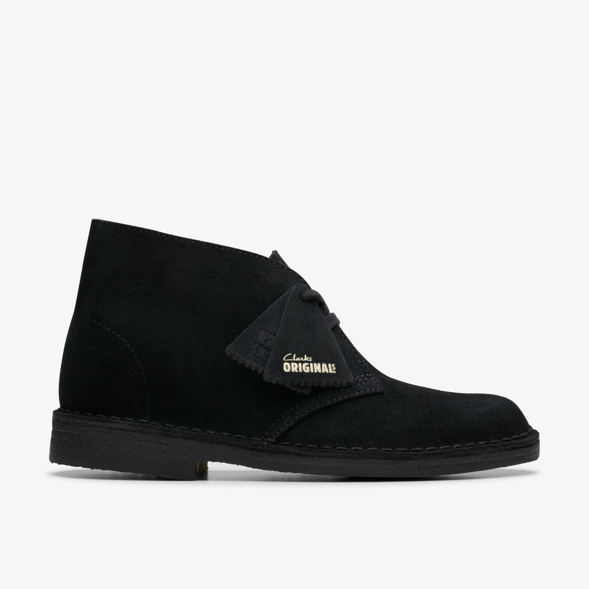 Clarks Desert Boot Black Suede