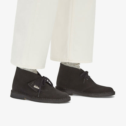 Clarks Desert Boot Black Suede