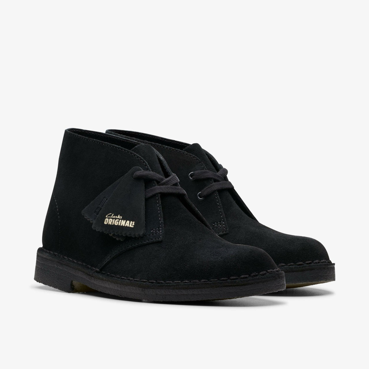 Clarks Desert Boot Black Suede