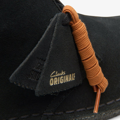 Clarks Desert Boot Black Suede