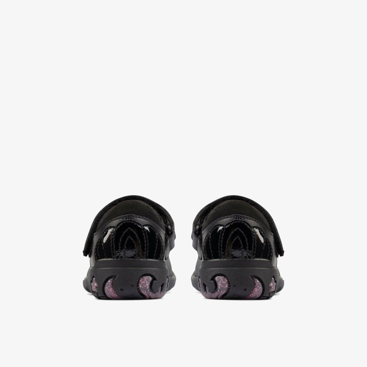 Clarks Sea Shimmer Toddler Black Leather