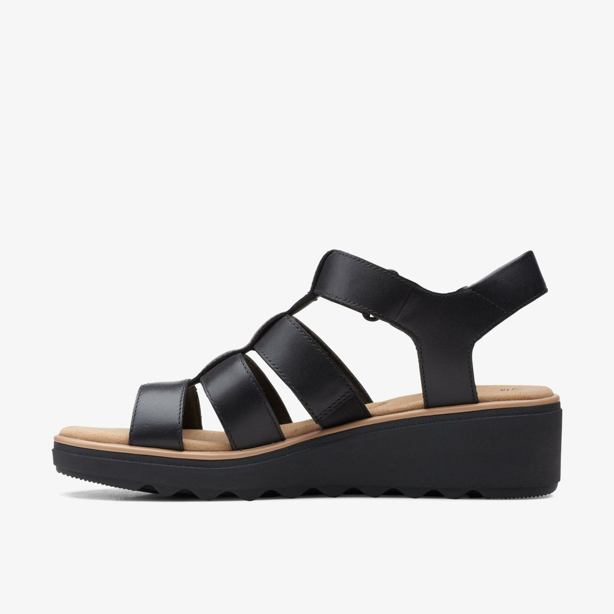 Clarks Jillian Quartz Black Leather