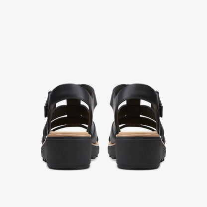 Clarks Jillian Quartz Black Leather
