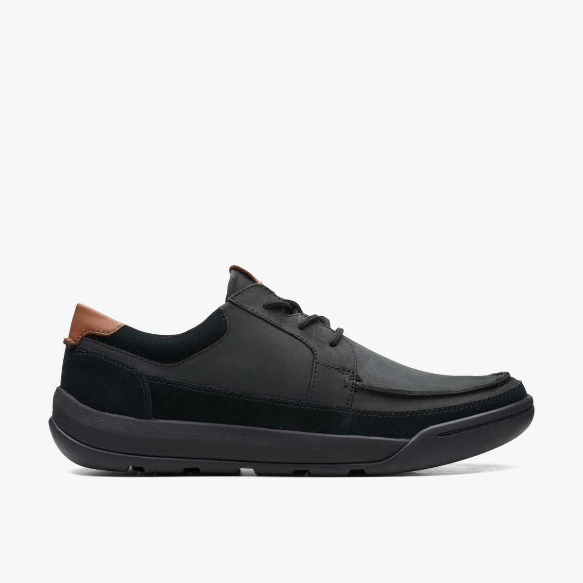 Clarks Ashcombe Craft Black Leather