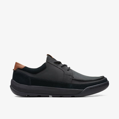 Clarks Ashcombe Craft Black Leather
