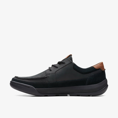 Clarks Ashcombe Craft Black Leather