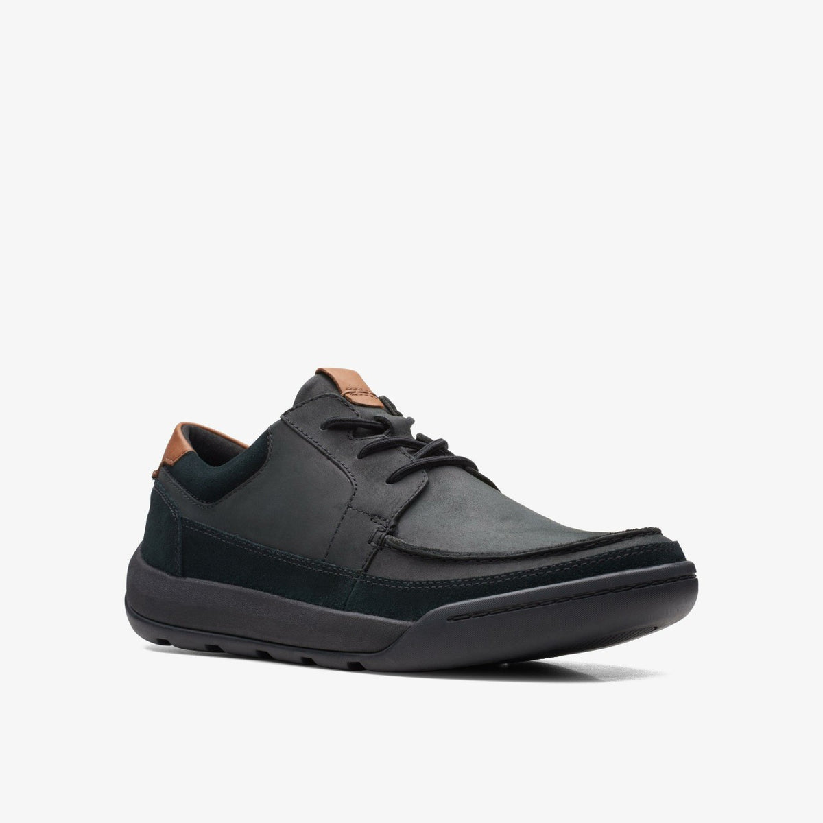Clarks Ashcombe Craft Black Leather