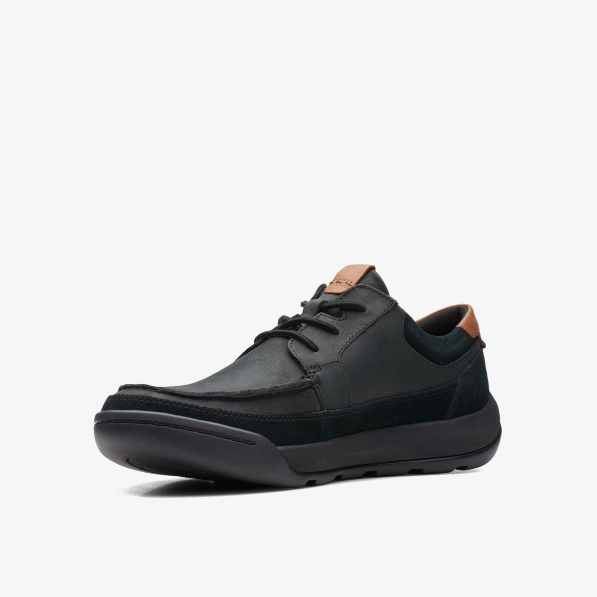 Clarks Ashcombe Craft Black Leather