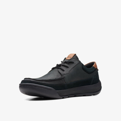 Clarks Ashcombe Craft Black Leather