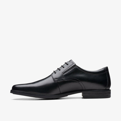 Clarks Howard Walk Black Leather