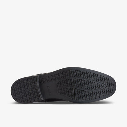 Clarks Howard Walk Black Leather