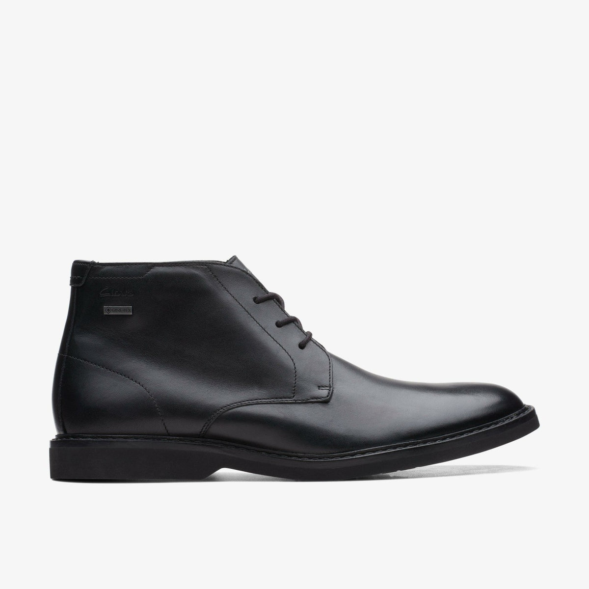 Clarks Atticus LT Hi GORE-TEX Black Leather