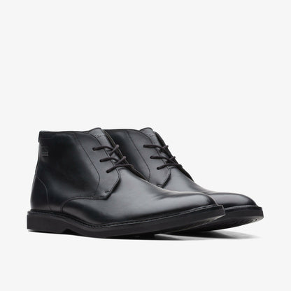 Clarks Atticus LT Hi GORE-TEX Black Leather