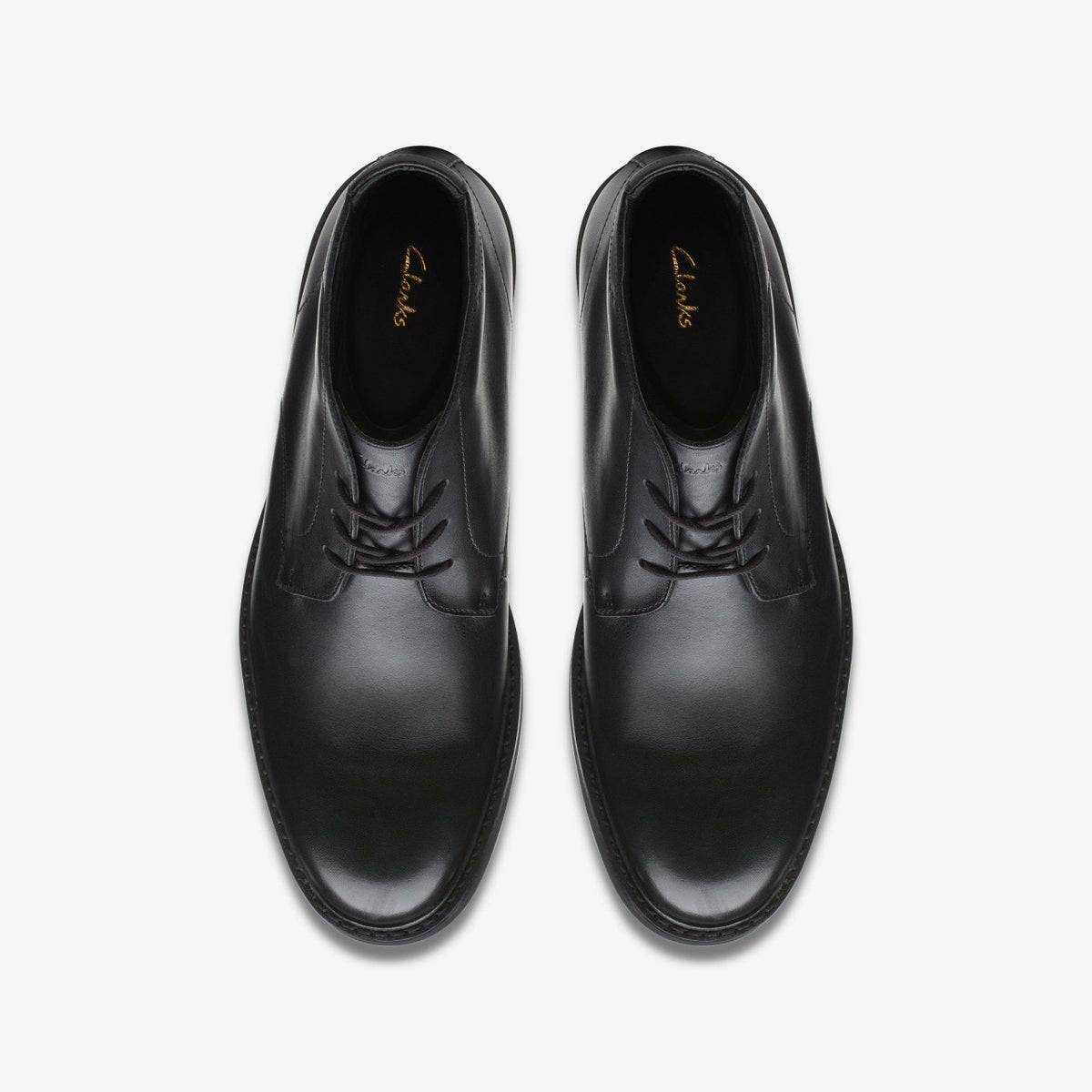 Clarks Atticus LT Hi GORE-TEX Black Leather