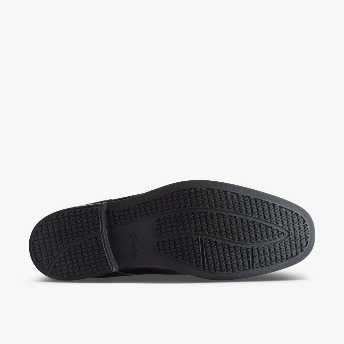 Clarks Howard Cap Black Leather