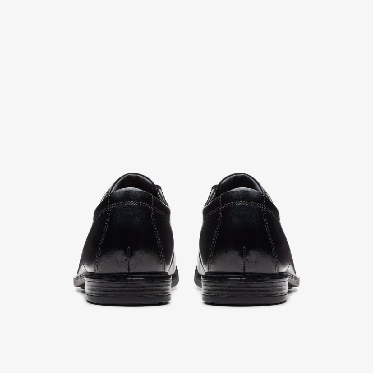 Clarks Howard Cap Black Leather