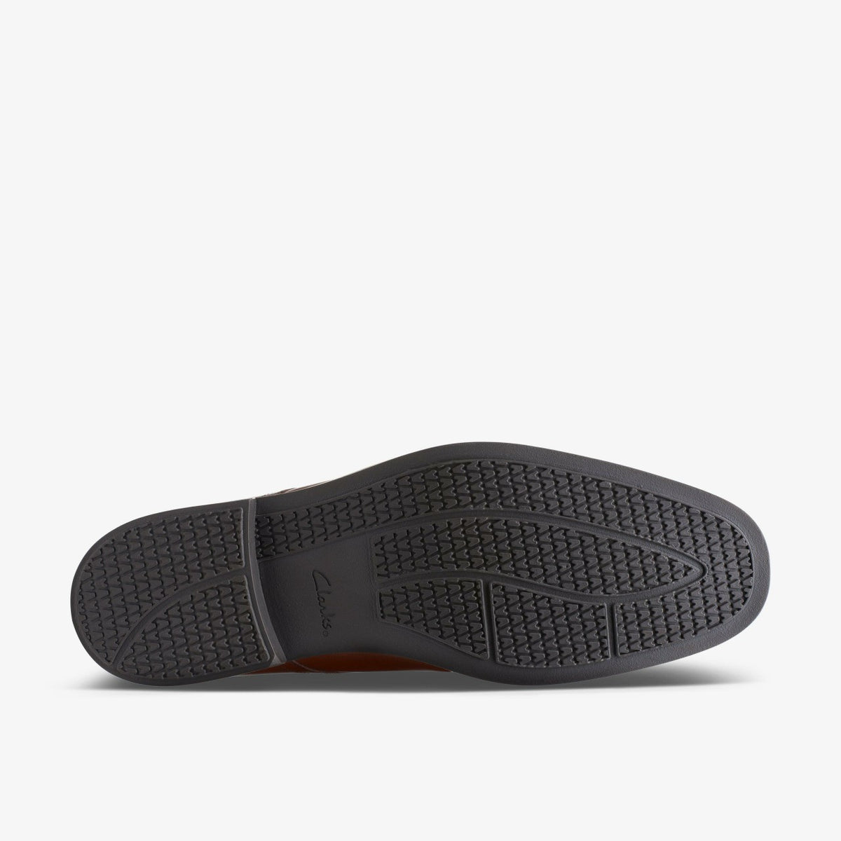 Clarks Howard Walk Dark Tan Leather