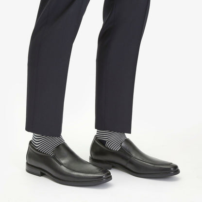 Clarks Howard Edge Loafer Black Leather