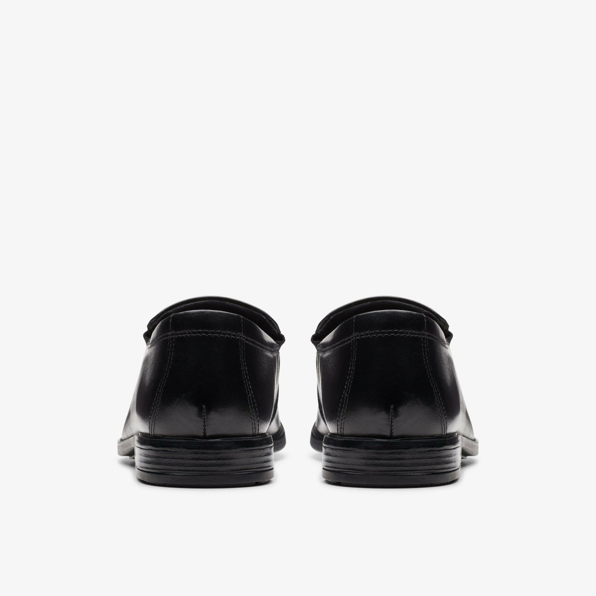 Clarks Howard Edge Loafer Black Leather