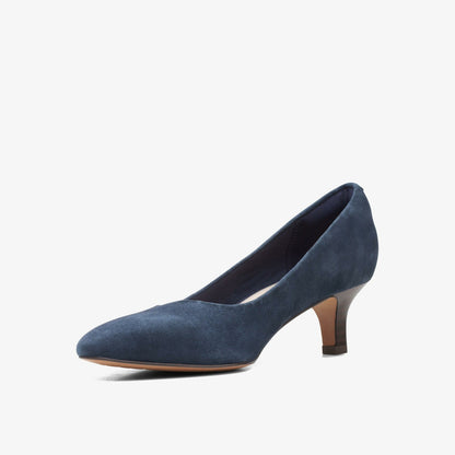 Clarks Shondrah Jade Navy Suede