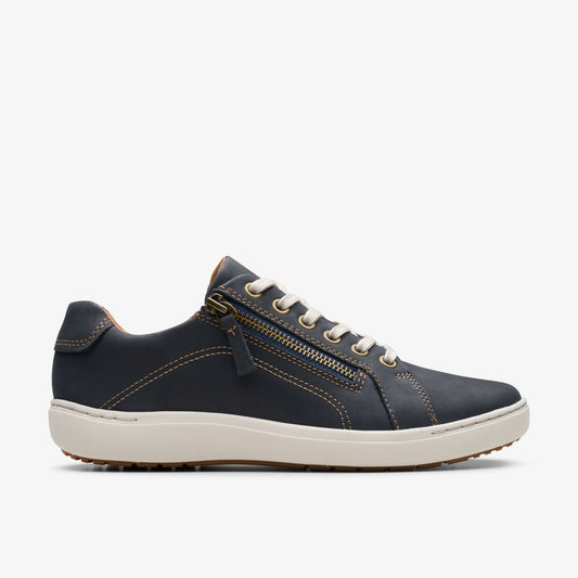 Clarks Nalle Lace Navy Nubuck
