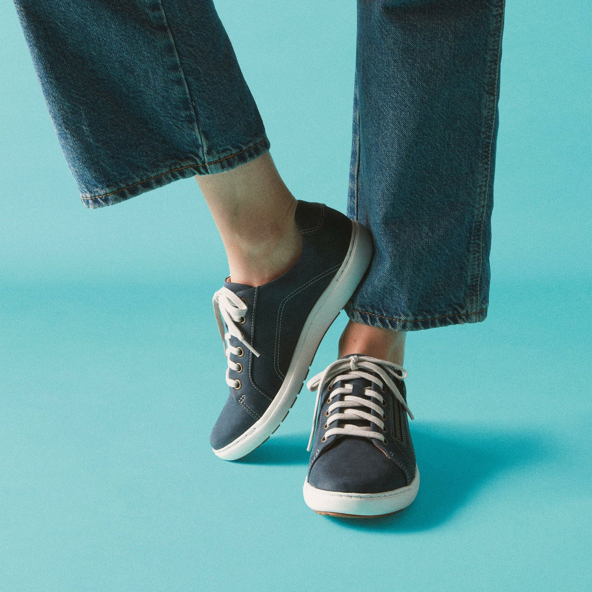 Clarks Nalle Lace Navy Nubuck