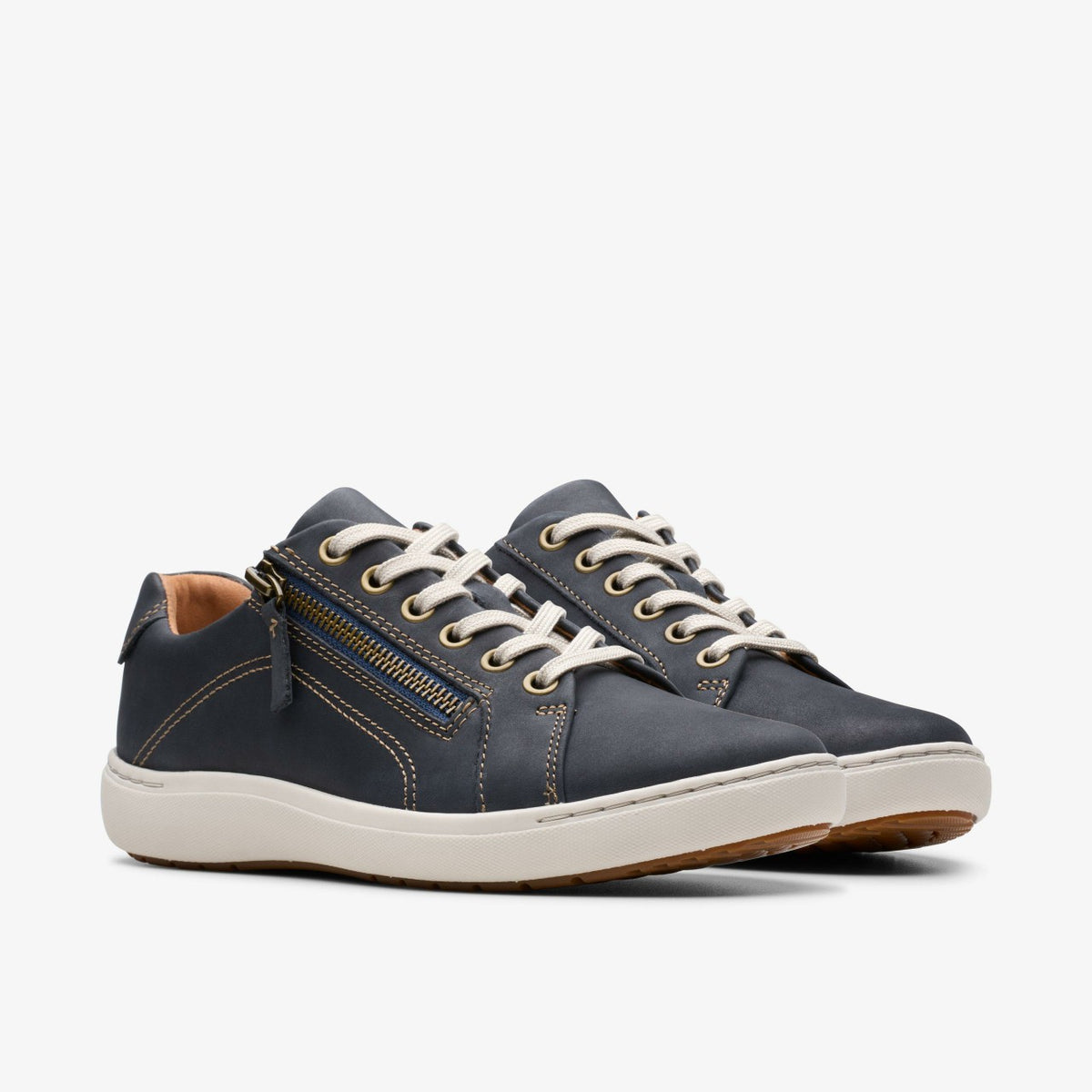 Clarks Nalle Lace Navy Nubuck