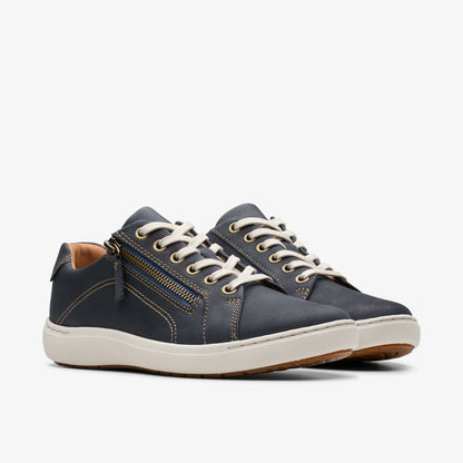 Clarks Nalle Lace Navy Nubuck