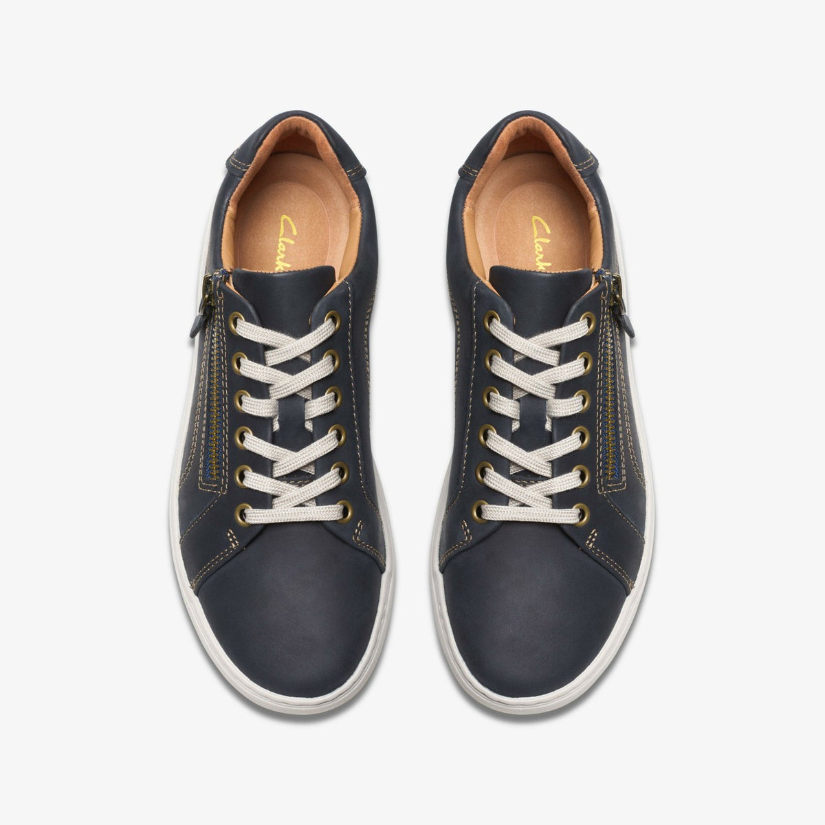 Clarks Nalle Lace Navy Nubuck
