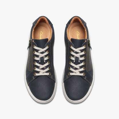 Clarks Nalle Lace Navy Nubuck