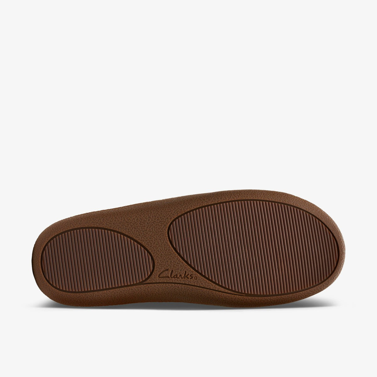 Clarks Home Mocc Slipper Tan Suede