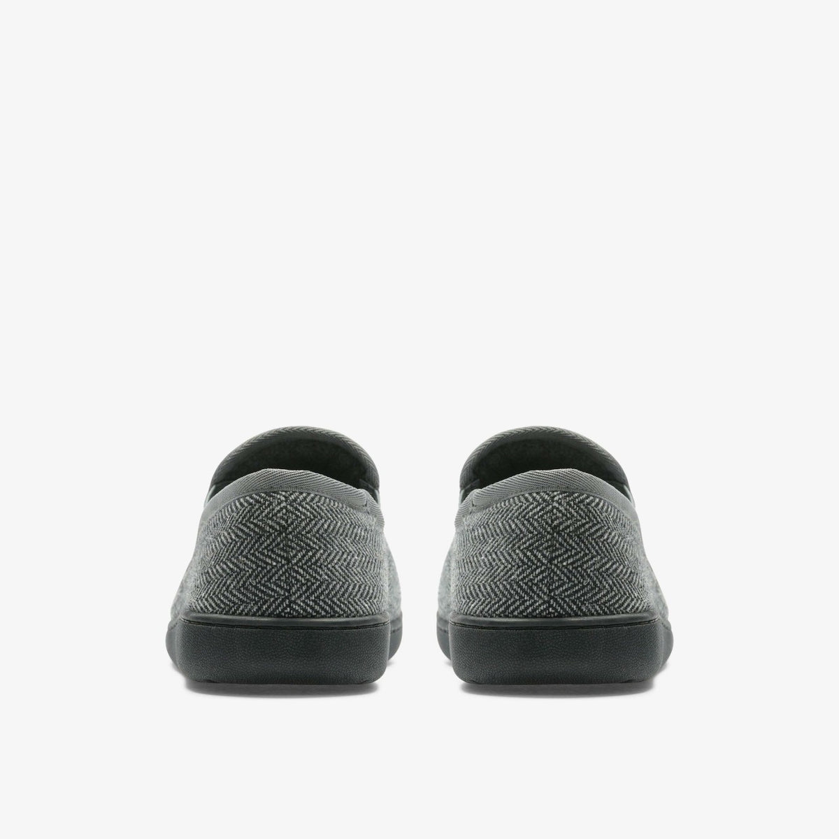 Clarks King Ease Dark Grey Interest