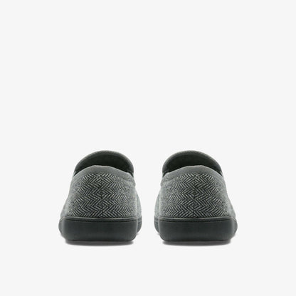 Clarks King Ease Dark Grey Interest