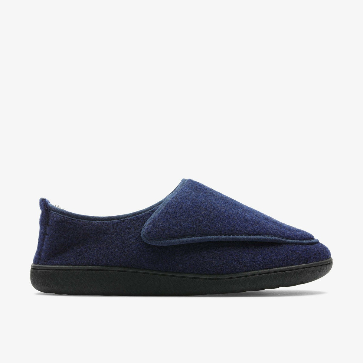Clarks King Riptape Slipper Navy