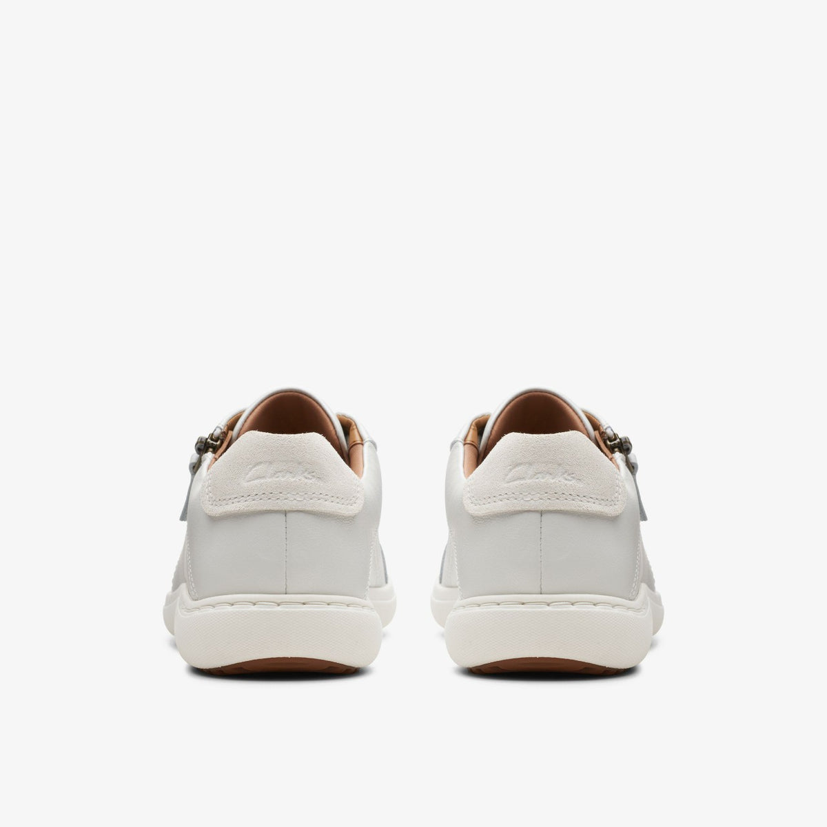 Clarks Nalle Lace White Leather