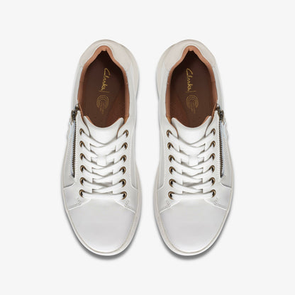 Clarks Nalle Lace White Leather