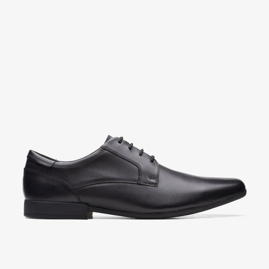 Clarks Sidton Lace Black Leather