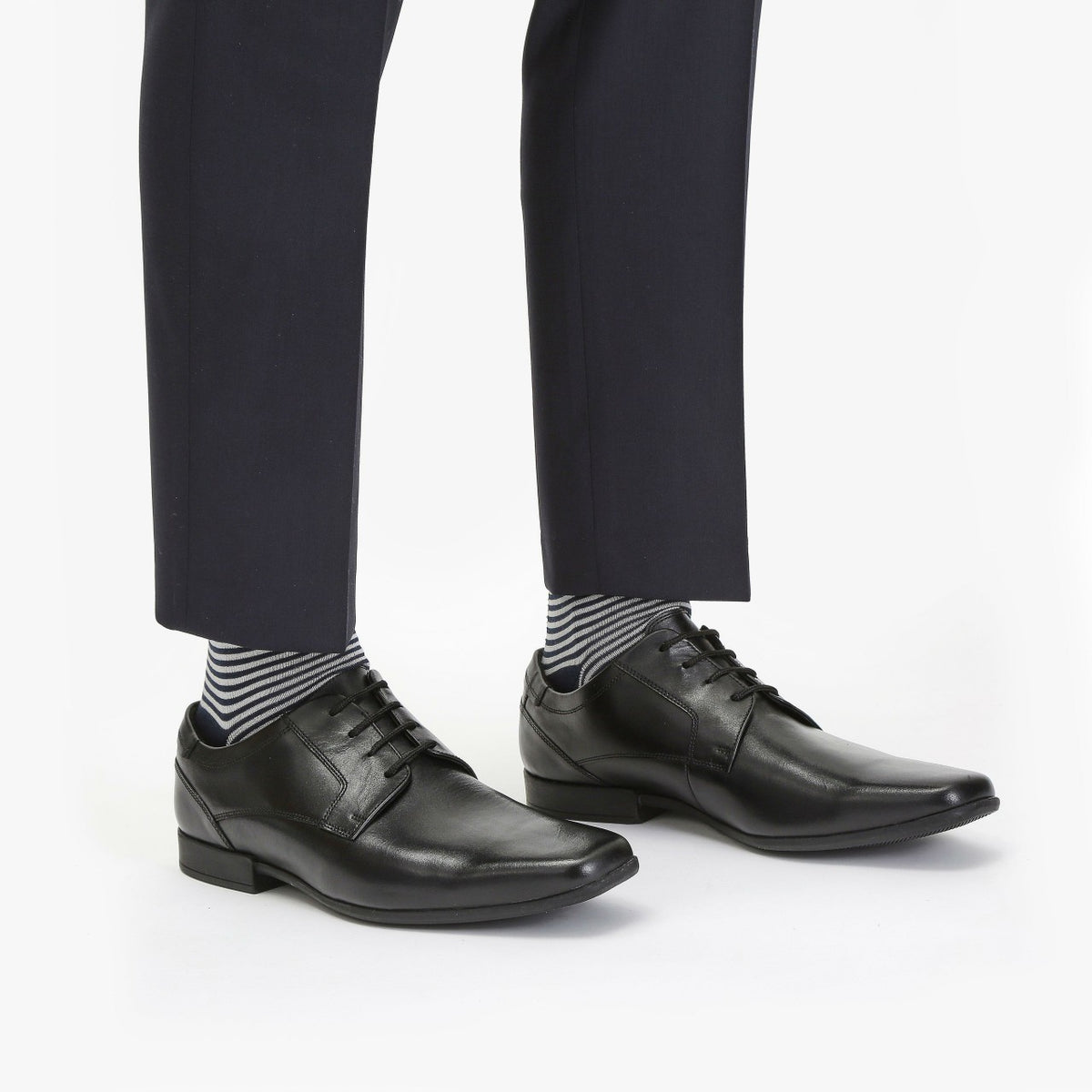 Clarks Sidton Lace Black Leather